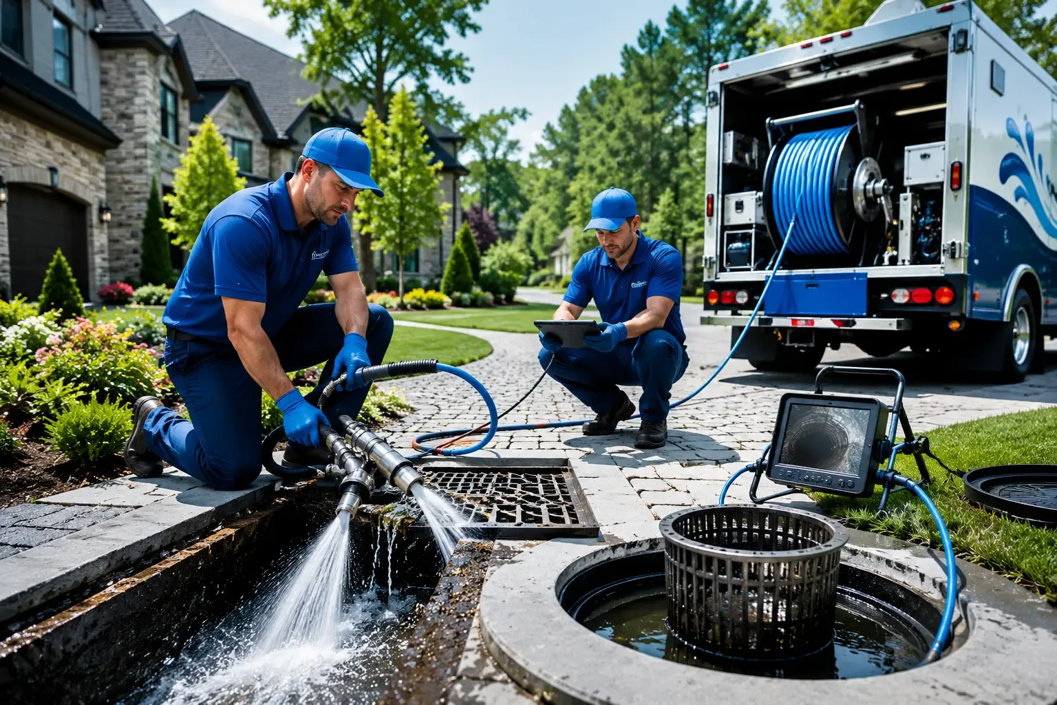 Local outdoor drain cleaning professionals in Reynolds, IL