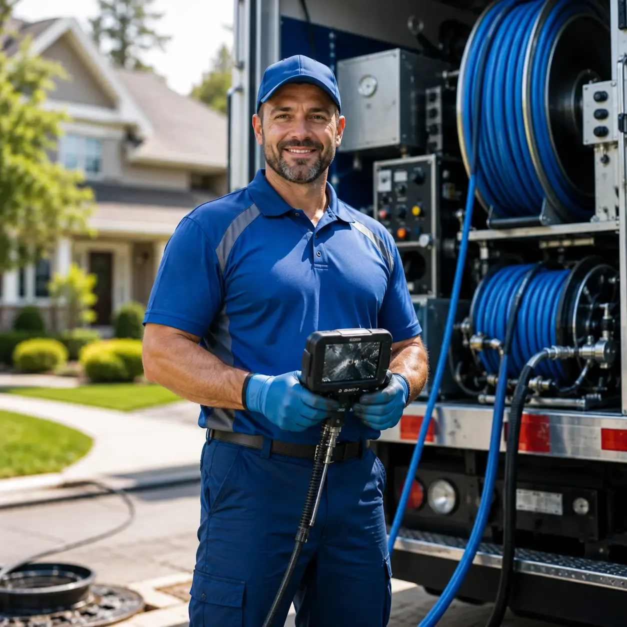 Local outdoor drain cleaning specialists in Reynolds, IL